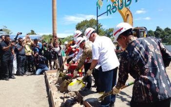 Target Jadi RSUD Modern, Bupati Buru Bersama Menkes Resmi Peletakan Batu Pertama