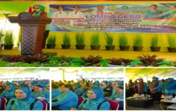 Ketua TP-PKK Prov. Maluku Buka Lomba Penilaian 10 Program Pokok PKK di Desa Kaiely
