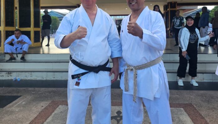 Latihan Akhir Tahun Forki Maluku Satukan Seluruh Perguruan Karate di Ambon