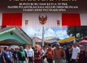 Harmoni Negara dan Adat Bupati Buru dan Ketua TP PKK Hadiri Pelantikan Raja Negeri Sirisori Islam ‎