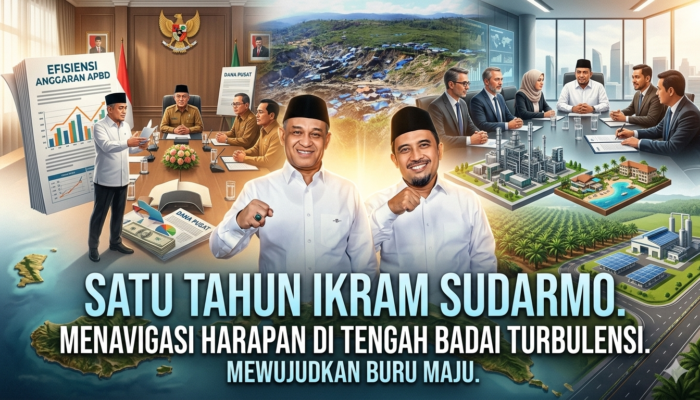 Satu Tahun Ikram Sudarmo.Menavigasi Harapan di Tengah Badai Turbulensi 