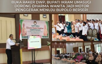 Buka Raker DWP, Bupati Ikram Umasugi Dorong Dharma Wanita Jadi Motor Penggerak Menuju Bupolo Berseri