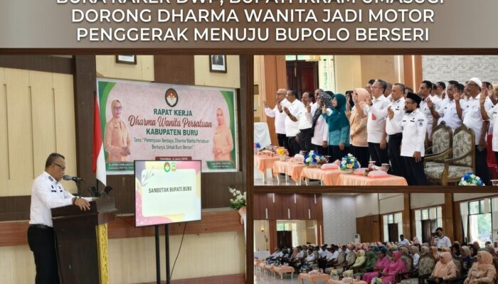 Buka Raker DWP, Bupati Ikram Umasugi Dorong Dharma Wanita Jadi Motor Penggerak Menuju Bupolo Berseri