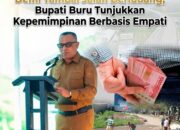 Gunakan Dana Pribadi Demi Tambal Jalan Berlubang, Bupati Buru Tunjukkan Kepemimpinan Berbasis Empati