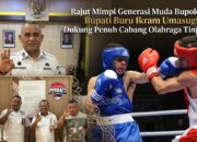 Rajut Mimpi Generasi Muda Bupolo, Bupati Buru Ikram Umasugi Dukung Penuh Cabang Olahraga Tinju