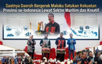 Saatnya Daerah Bergerak Maluku Satukan Kekuatan Provinsi se-Indonesia Lewat Sektor Maritim dan Kreatif