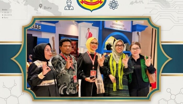 Momentum Kebangkitan Ekonomi Kreatif Dekranasda Kabupaten Buru Pukau Panggung Nasional di HUT Dekranas ke-46 