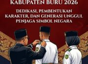 Pengukuhan Paskibraka Kabupaten Buru 2026 Dedikasi, Pembentukan Karakter, dan Generasi Unggul Penjaga Simbol Negara
